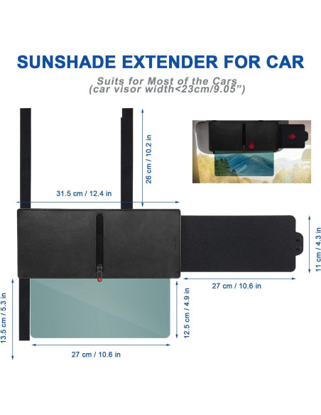 Visera Solar Polarizada Veharvim VH-SV04D Antirreflejo UV400