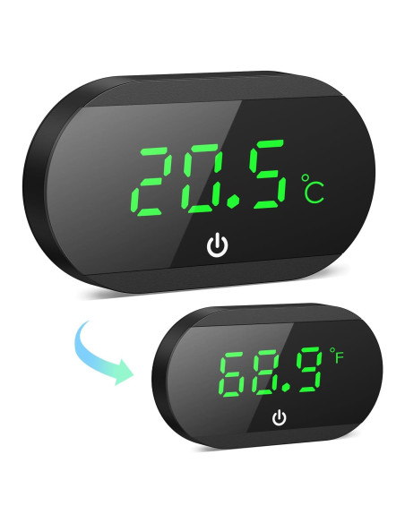 Termómetro Digital para Acuarios Ankilo, Pantalla Táctil, Precisión +/-1 C