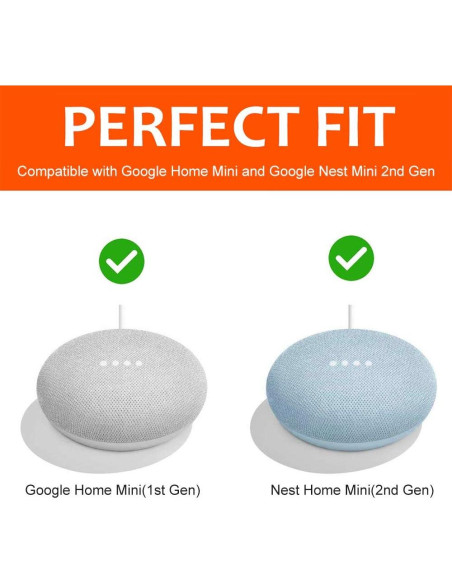 Soporte de Pared para Google Nest Mini y Home Mini - PEF