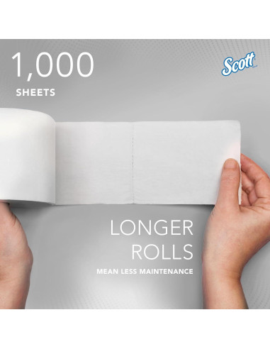 Papel Higiénico Scott Esencial Sin Núcleo 36 Rollos 2-Capas