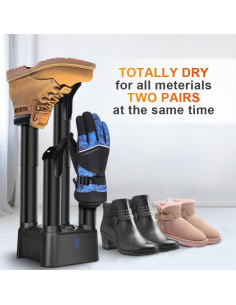 Secador de Botas Air Choice SD-008B, 200W, Temporizador 180 Min 2