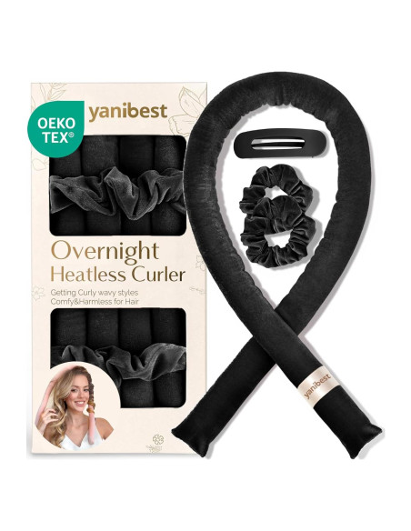 Rizador de Cabello Sin Calor Yanibest Diadema Nocturna Rizador de Cabello Sin Calor Yanibest Diadema Nocturna