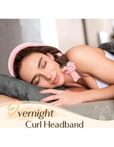 Rizador de Cabello Sin Calor Yanibest Diadema Nocturna