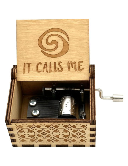 Caja Musical de Madera Pursuestar - Cuánto Lejos Iré, Regalo Único