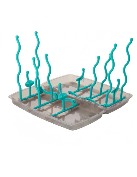 Soporte Plegable para Secado de Biberones Minchsrin Azul Soporte Plegable para Secado de Biberones Minchsrin Azul