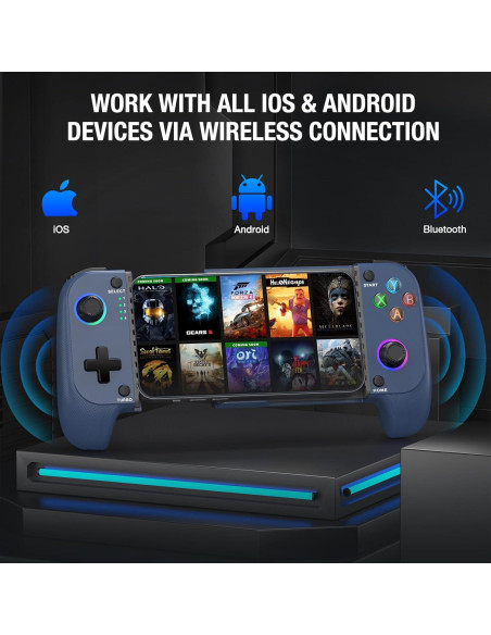 Controlador Inalámbrico de Juegos Mocagen para iPhone/Android