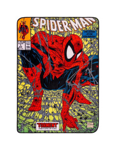 Manta de lanzamiento Marvel Spider-Man 90s 152x114 cm Felpa 2