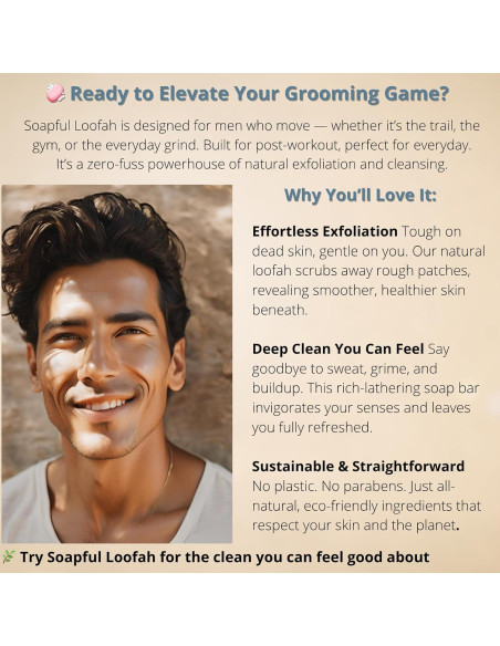 Jabón Exfoliante de Lufa Soapful Loofah Lavanda Eucalipto 330g