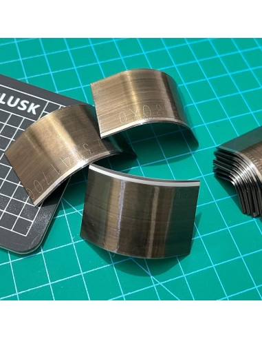 Juego de 10 Cortadores de Esquinas de Cuero YKSPLUSK