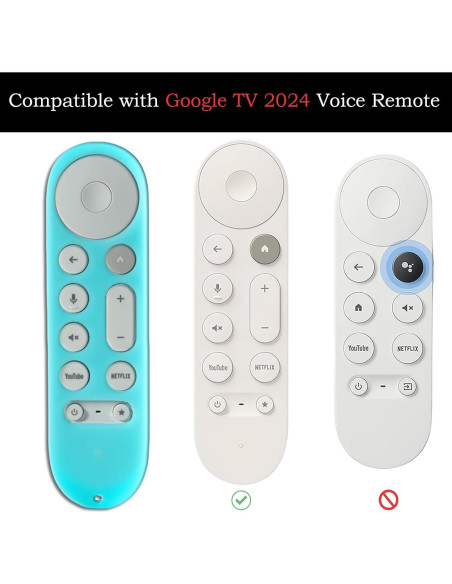 Funda Protectora Gavyqier para Control Remoto Google TV 4K 2024