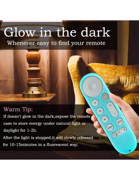 Funda Protectora Gavyqier para Control Remoto Google TV 4K 2024