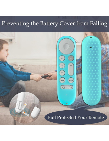 Funda Protectora Gavyqier para Control Remoto Google TV 4K 2024
