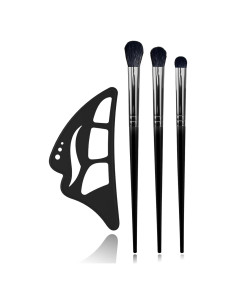 Juego de Plantillas para Delineador y Sombra de Ojos - Negro