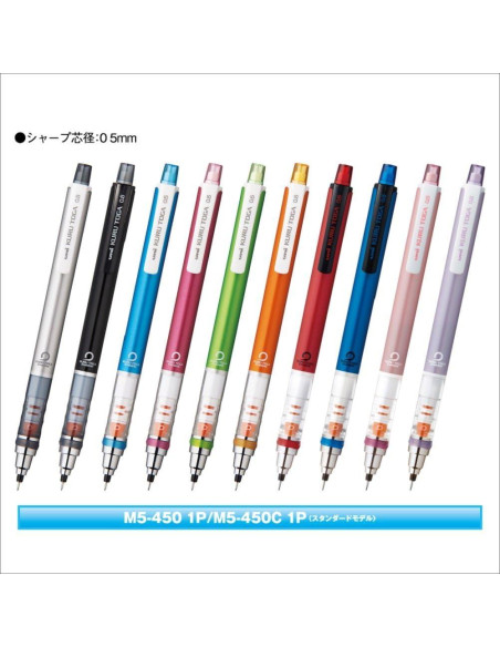 Lápiz Mecánico Uni Kurutoga Estándar 0.5mm Violeta Lápiz Mecánico Uni Kurutoga Estándar 0.5mm Violeta