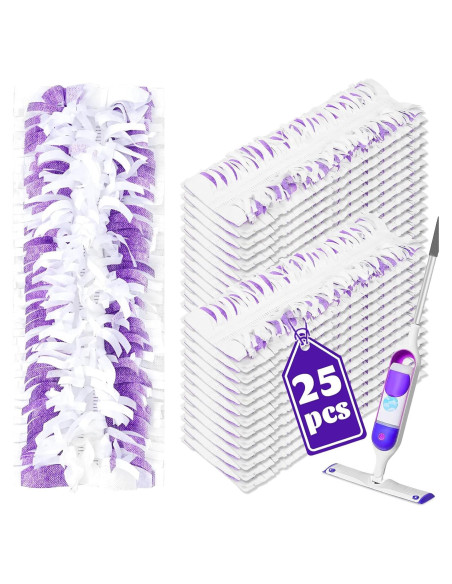 25 Almohadillas Desechables para Mopa Power Swiffer Kusroie