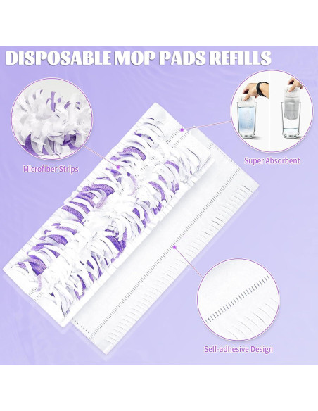 25 Almohadillas Desechables para Mopa Power Swiffer Kusroie