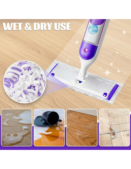 25 Almohadillas Desechables para Mopa Power Swiffer Kusroie