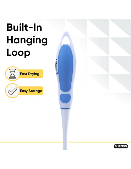 Cepillo de Limpieza Superio para Platos y Verduras - Azul