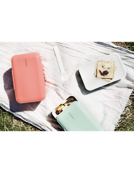 Caja Bento Ecológica TAKENAKA Menta 1155 ml Microondas Caja Bento Ecológica TAKENAKA Menta 1155 ml Microondas