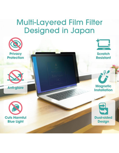 Filtro de Privacidad Magnético Bellemond 13.3" Anti-Reflejo