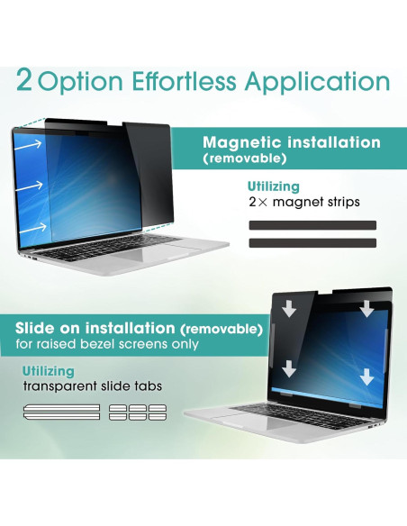 Filtro de Privacidad Magnético Bellemond 13.3" Anti-Reflejo