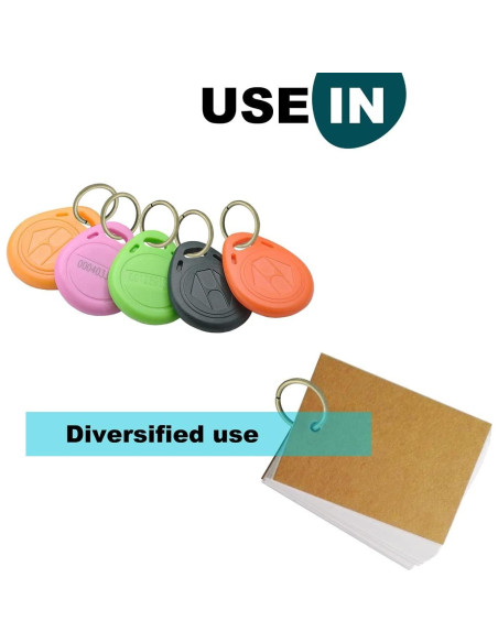 100 Anillas Abiertas 18mm Bronce Auvoau para Joyería DIY