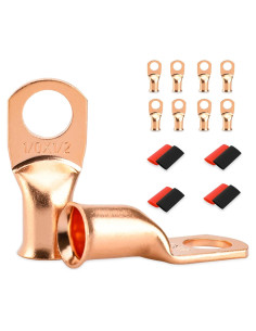 Conectores de terminal de batería SDZONGES 1/0 AWG 8 PCS