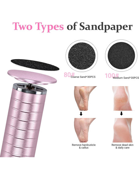 120 Discos de Papel de Lija MIYOKO para Lima Eléctrica 80/100 Grano