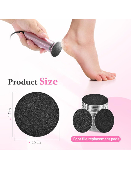 120 Discos de Papel de Lija MIYOKO para Lima Eléctrica 80/100 Grano