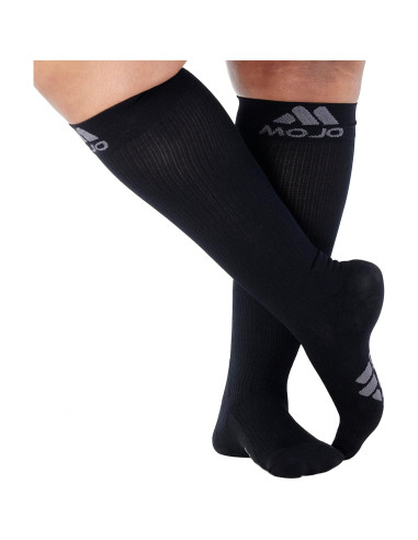 Calcetines de Compresión Mojo 20-30mmHg Negro Pequeño