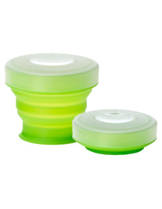 Taza Colapsable GoCup Humangear 118ml Verde Libre de BPA