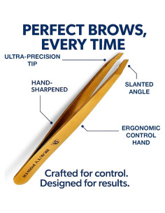 Pinzas de Precisión Beauty Power Inclinadas Acero Inoxidable 2