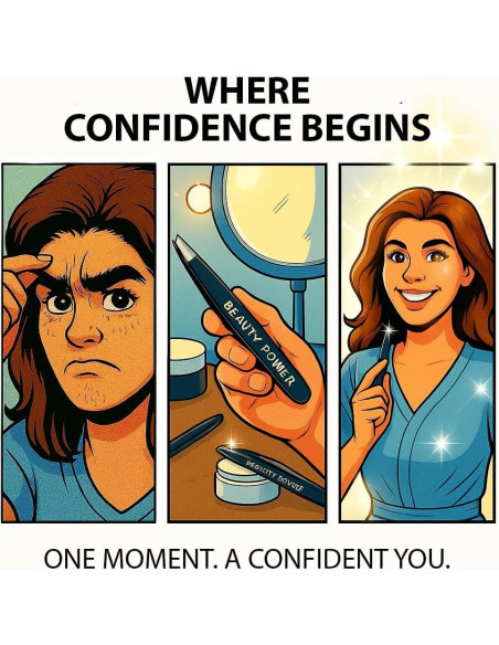 Pinzas de Precisión Beauty Power Inclinadas Acero Inoxidable