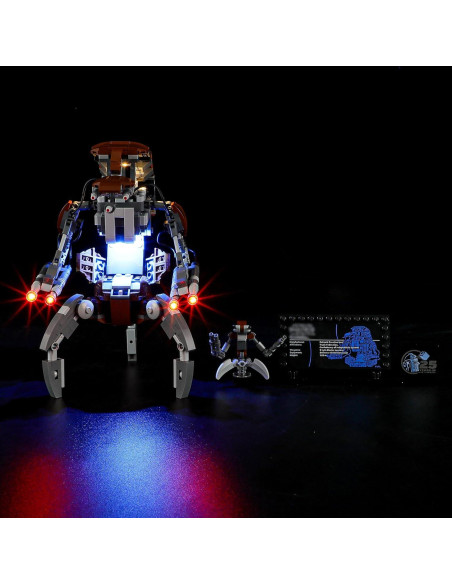 Kit de Luz BOOZUU para LEGO 75381 Droideka - Iluminación LED