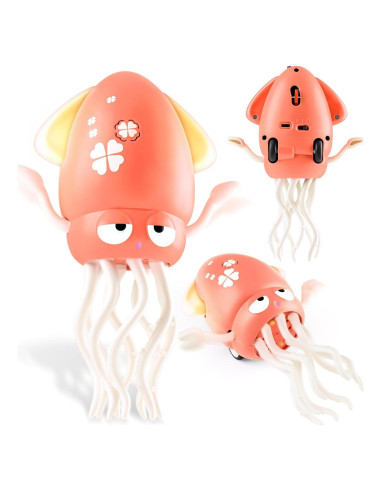 Juguete Interactivo de Pulpo Eléctrico Blf Fun Rosa