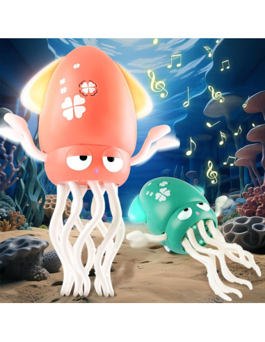 Juguete Interactivo de Pulpo Eléctrico Blf Fun Rosa