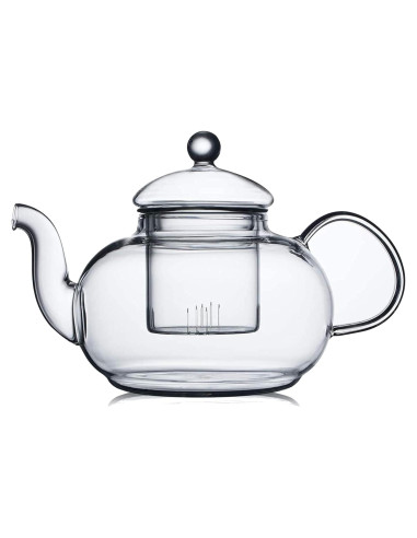 Tetera de vidrio CNGLASS 600 ml con infusor removible
