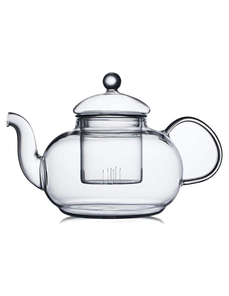 Tetera de vidrio CNGLASS 600 ml con infusor removible