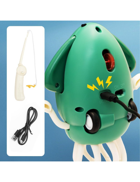 Juguete Interactivo de Pulpo Eléctrico Blf Fun Rosa