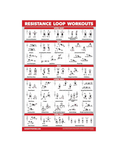 Póster de Ejercicio Laminado QUICKFIT 68.58x45.72 cm