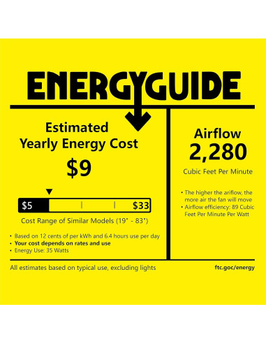 Ventilador de Techo MOOONICHE 42" Dorado con Luz LED y Control Remoto