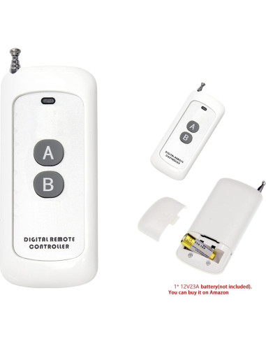 Interruptor Inteligente WiFi RODOT KR2201W, Control Remoto y Temporizador