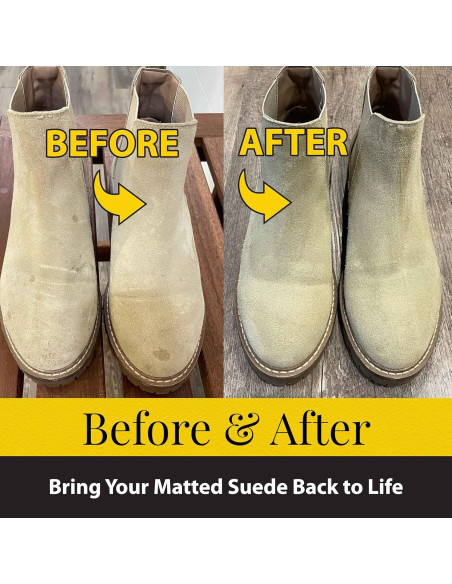 Kit Limpiador de Zapatos de Ante Fiebing - Barra y Cepillo