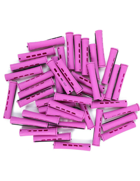 Juego de 20 Varillas para Permanente de Cabello Natural - Púrpura