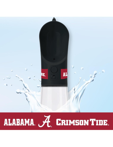 Botella de Agua para Mascotas Pets First NCAA Alabama