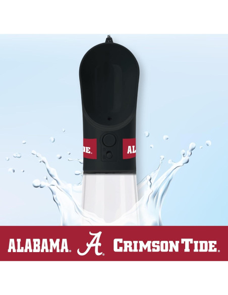 Botella de Agua para Mascotas Pets First NCAA Alabama