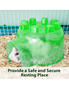 Casa para Chinchillas Kaytee de Madera Natural 20x15.8 cm 2