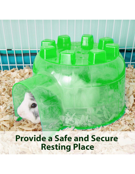 Casa para Chinchillas Kaytee de Madera Natural 20x15.8 cm