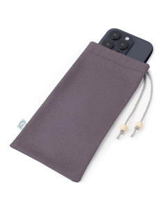 Funda de Blindaje EMF Halsa para Smartphone - Gris 20.32x10.16 cm
