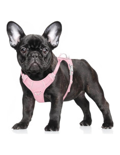 Arnés para Perros Grande BARKBAY Sin Tirones Reflectante Rosa